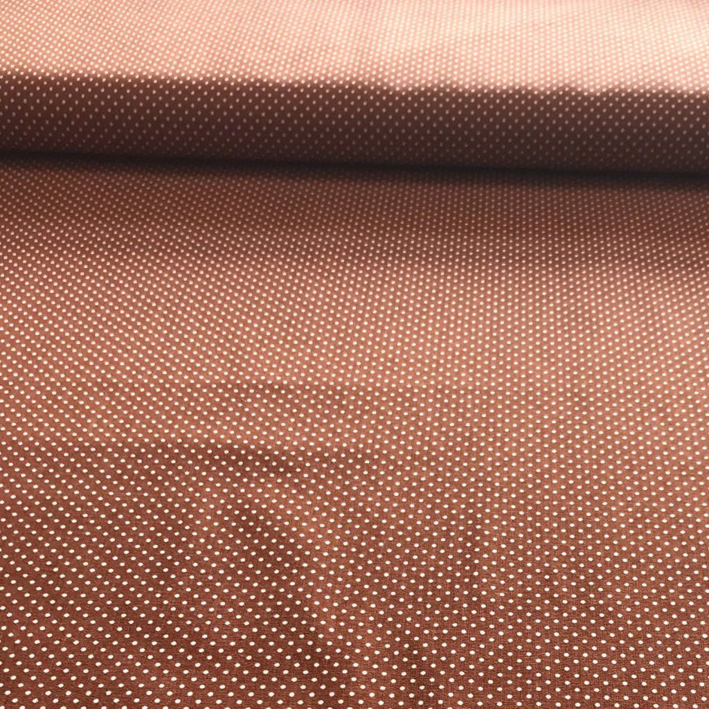 Cihlově oranžová tečka 2mm