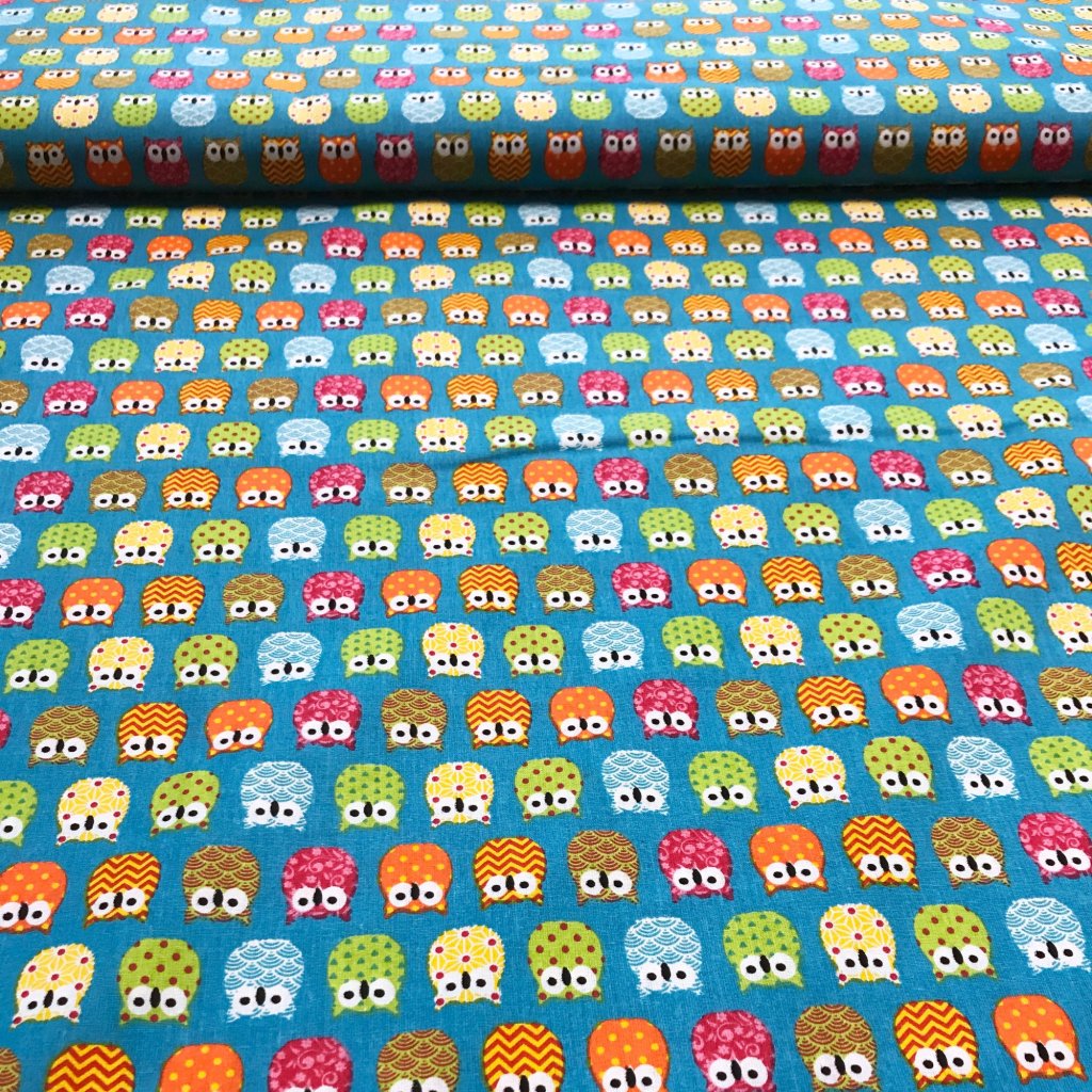 Colourful owls
