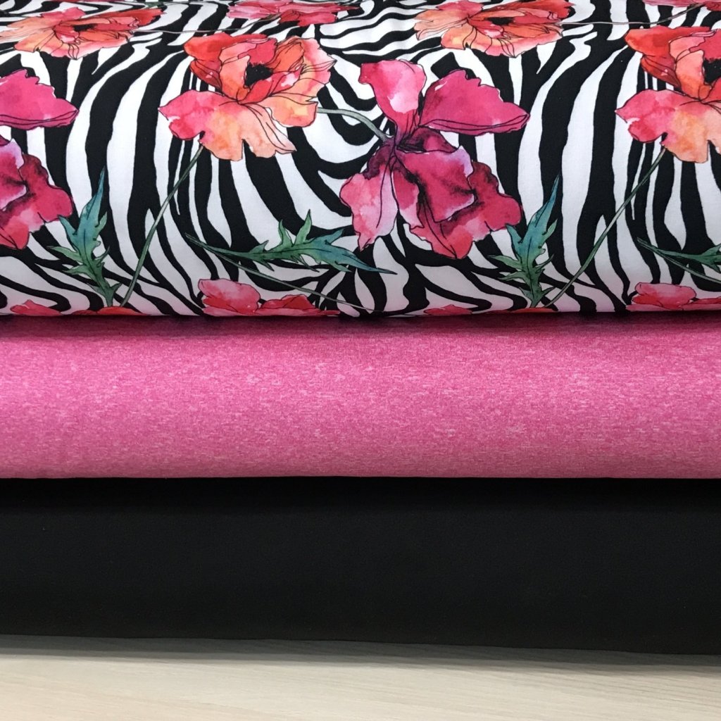 Květovaná zebra softshell