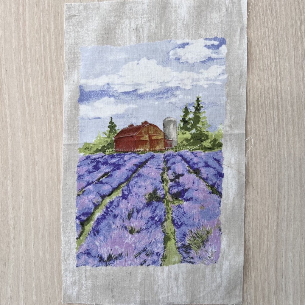 Levandulová farma 17x30 cm