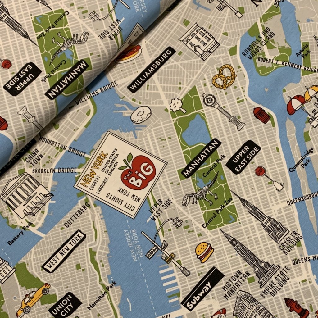 Mapa New Yorku