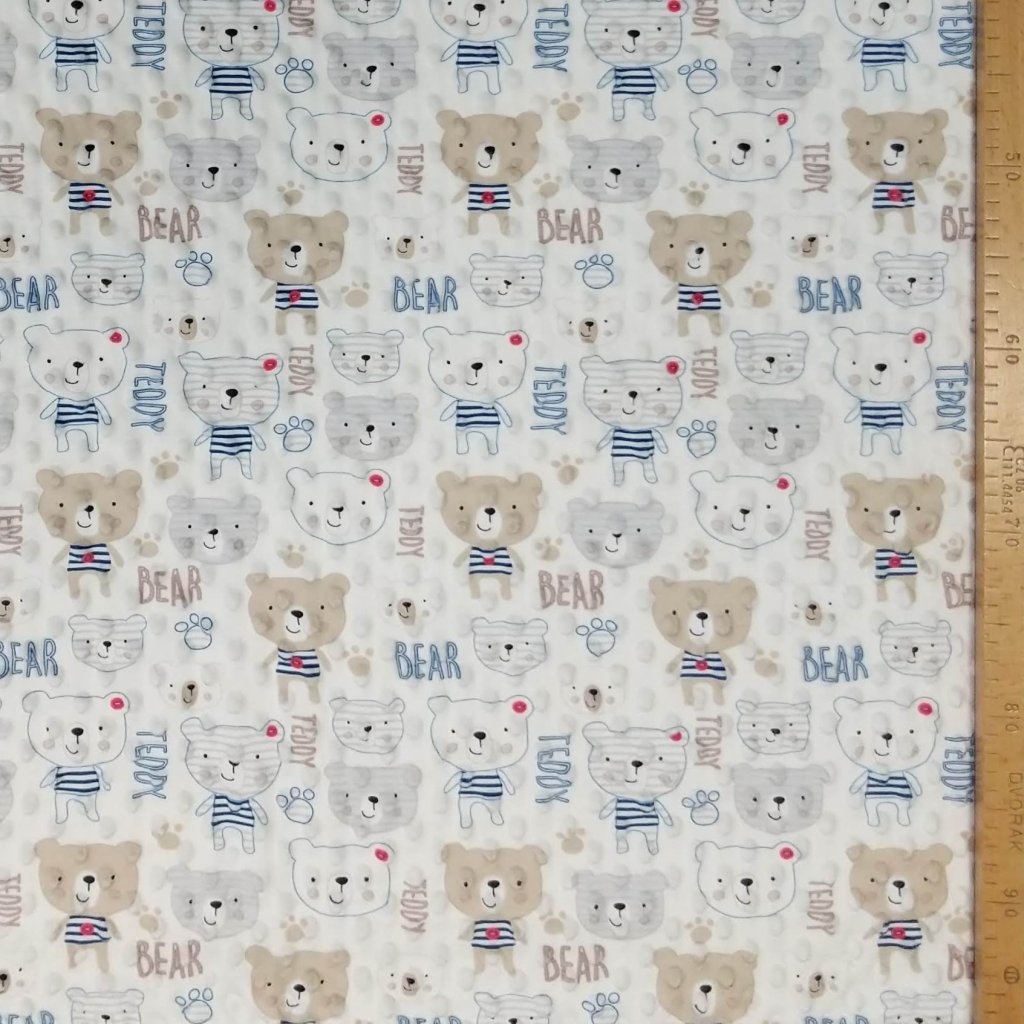 Minky Bear Teddy