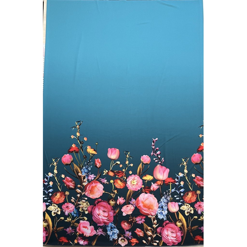 Růže a tulipány bordura panel