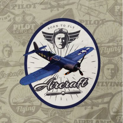 Aircraft old green