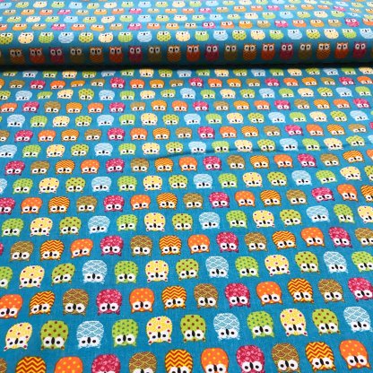Colourful owls