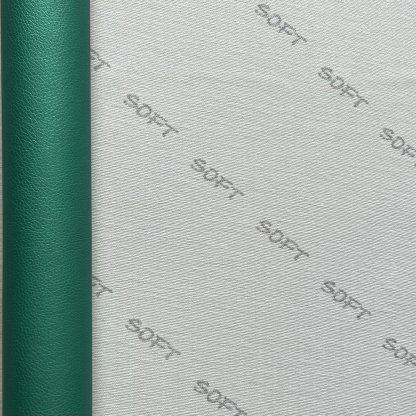 Jasně zelená lesklá eko kůže soft 3134
