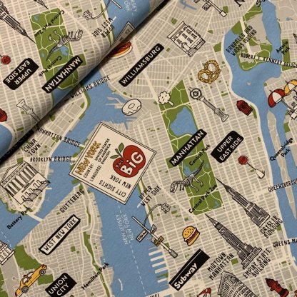 Mapa New Yorku