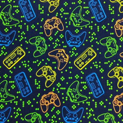 Neon gamepads