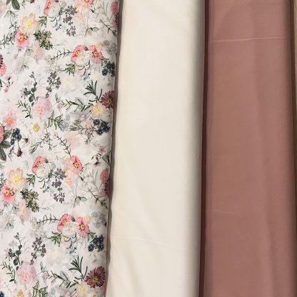 Silky květinový vzor 2989