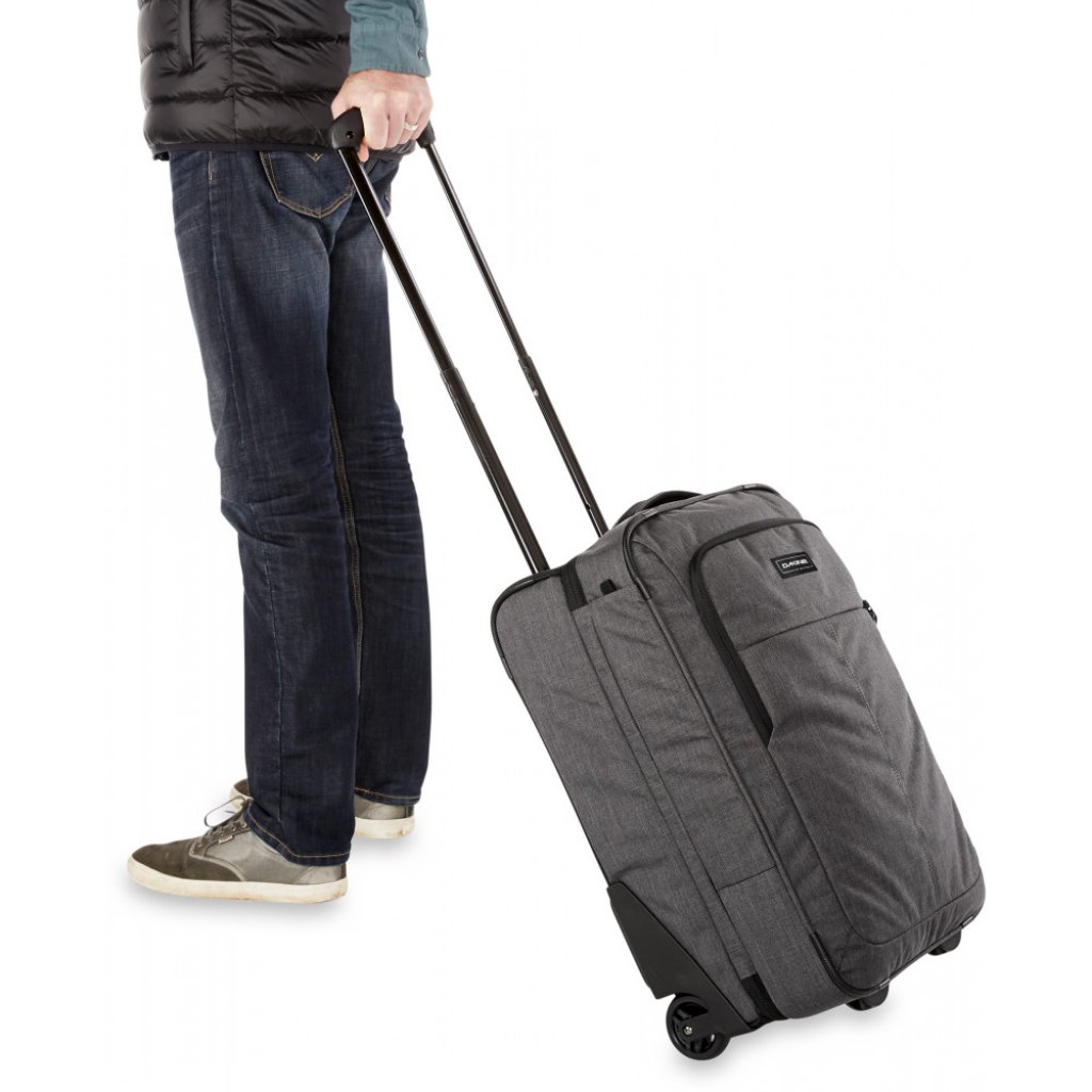 cestovní taška Dakine Carry On Roller 42L Carbon 2020