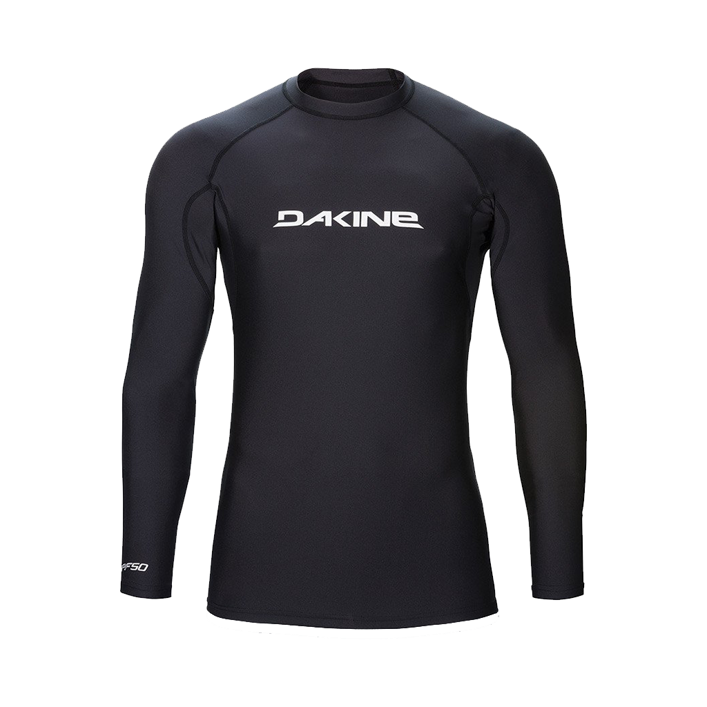 pánské tričko do vody Dakine Heavy Duty Snug Fit LSL Black