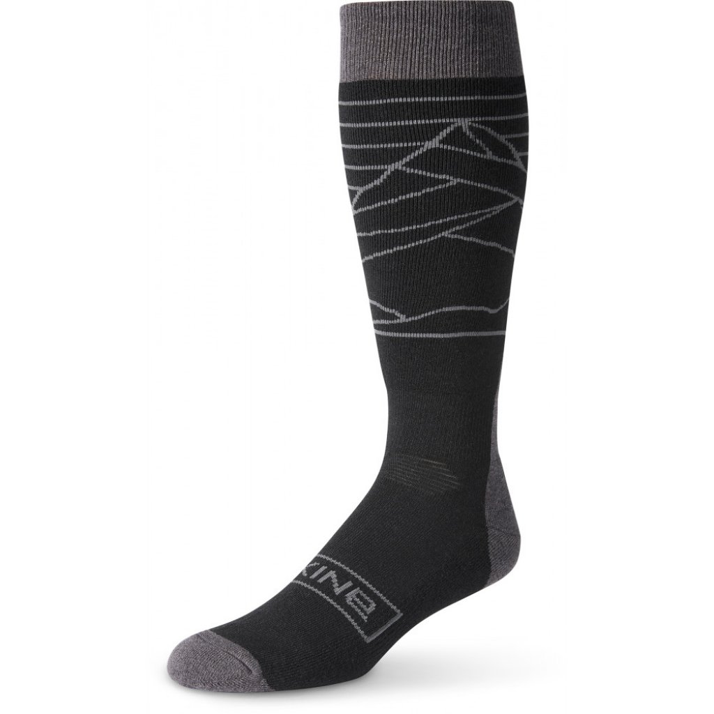 ponožky Dakine Mens Summit Black/Charcoal