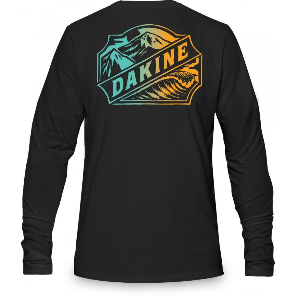 triko Dakine Twin Peaks dlouhý rukáv Black