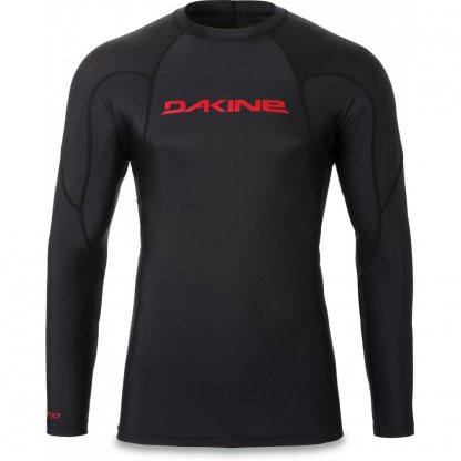 pánské tričko do vody Dakine Heavy Duty Snug Fit LS Black