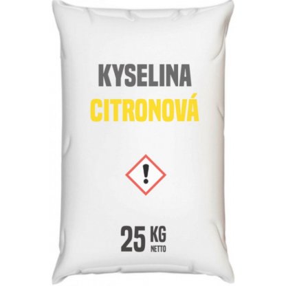 Kyselina citronová - monohydrát - 25 kg