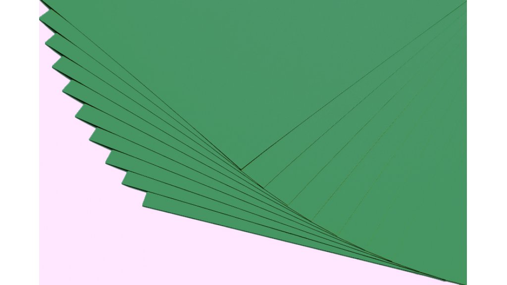 Barevné papíry borovice - 20 listů A4 - 130g