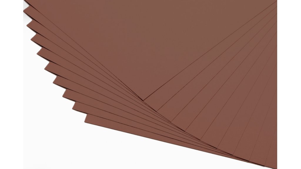 Barevné papíry hnědé - 20 listů A4 - 130g