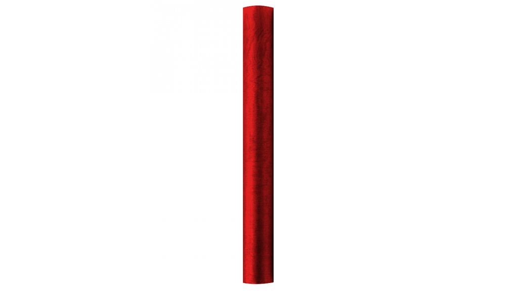 Organza Superior - červená 36 cm x 9 m
