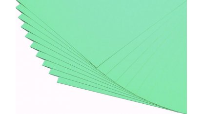 Barevné papíry mentolové - 20 listů A4 - 130g