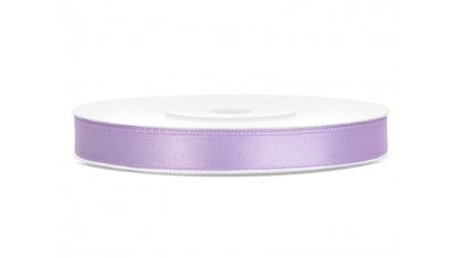 Levandulové saténové stuhy - 25 m / 1,2 cm