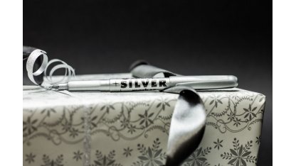 Metalický stříbrný fix - permanentní