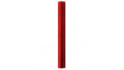 Organza Superior - červená 36 cm x 9 m 2