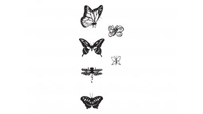 Razítka - motýli