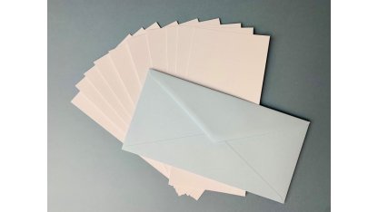 Strukturovaný papír plátno - podkladový - 10 archů - 21x10 cm - 220g 2