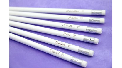 Svatební tužky - jmenovky