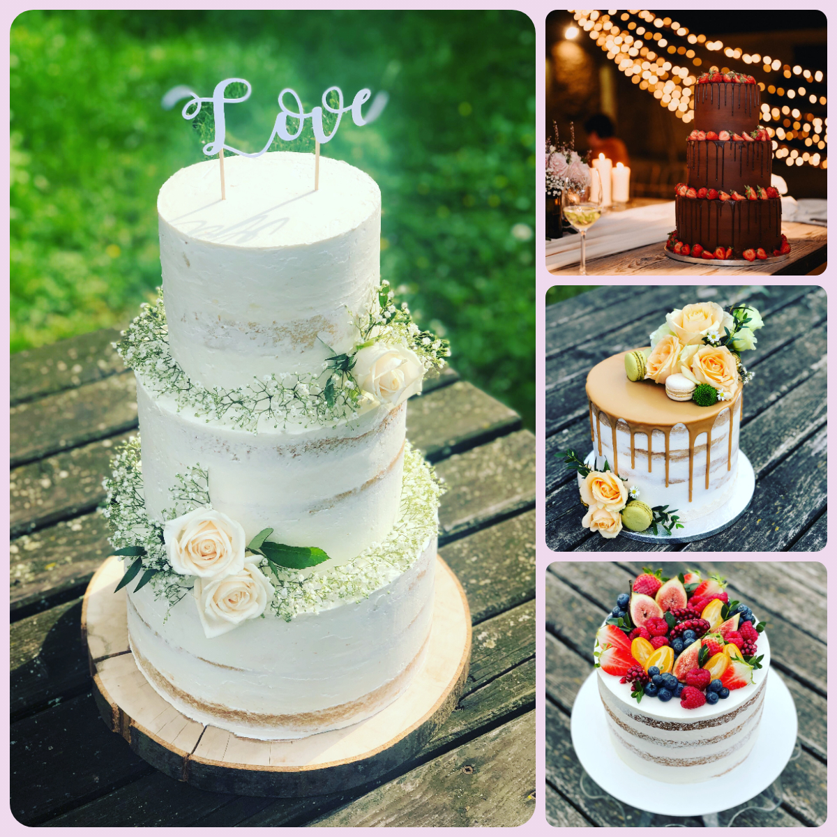 svatební dorty