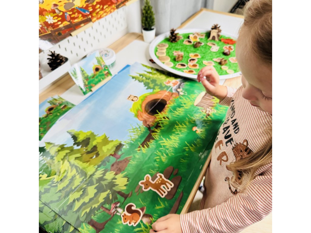 Lesní dobrodružství po celý rok - PDF aktivity 