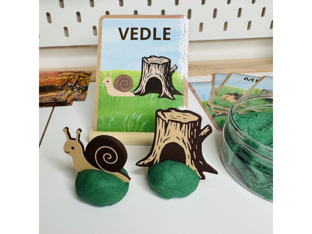 Modely lesních zvířátek 