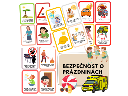 Bezpečně o prázdninách - 36 Demonstračních kartiček