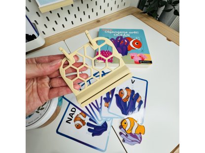 Univerzální držák na kartičky – na stůl i do IKEA nástěnky