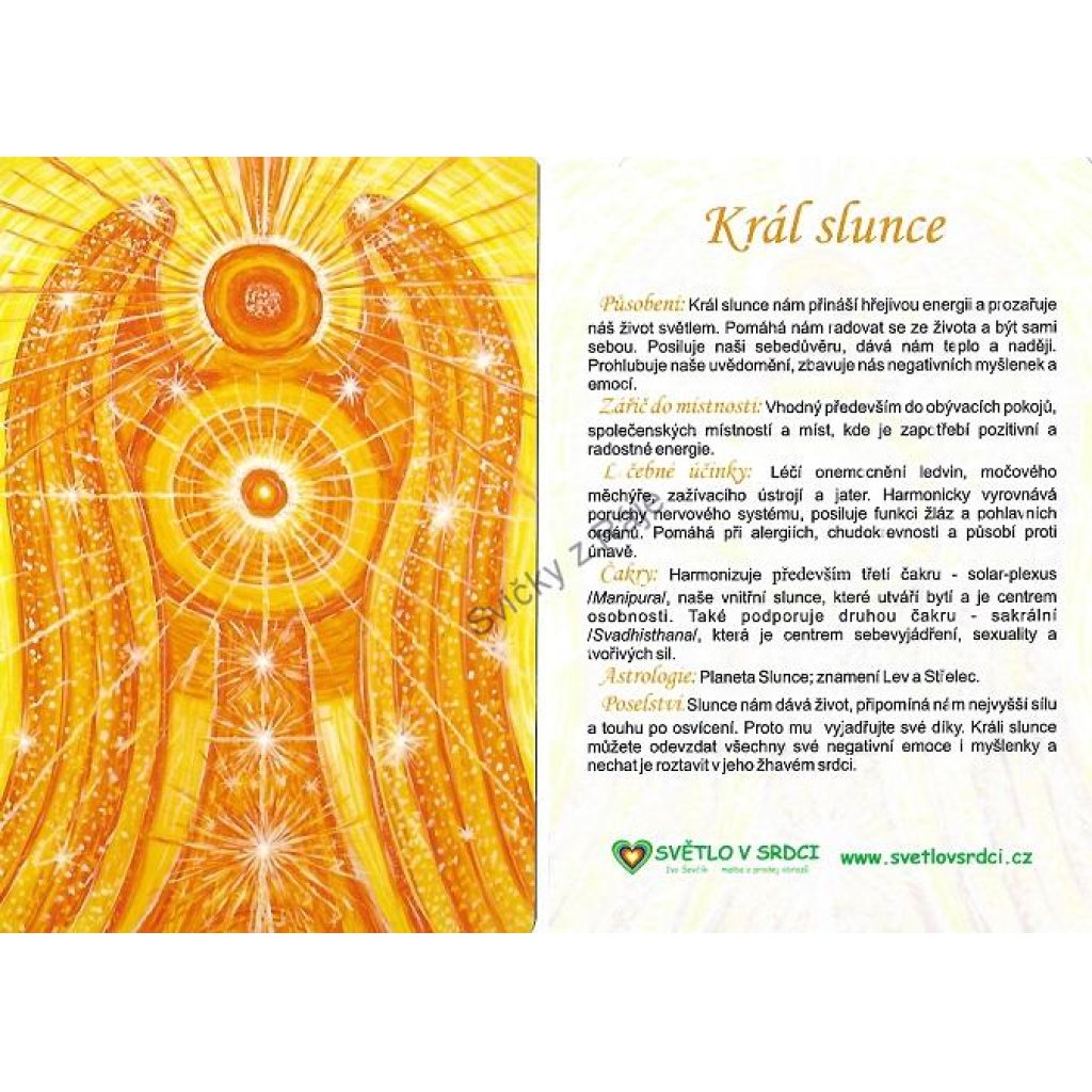 Král slunce - harmonizační obrázek