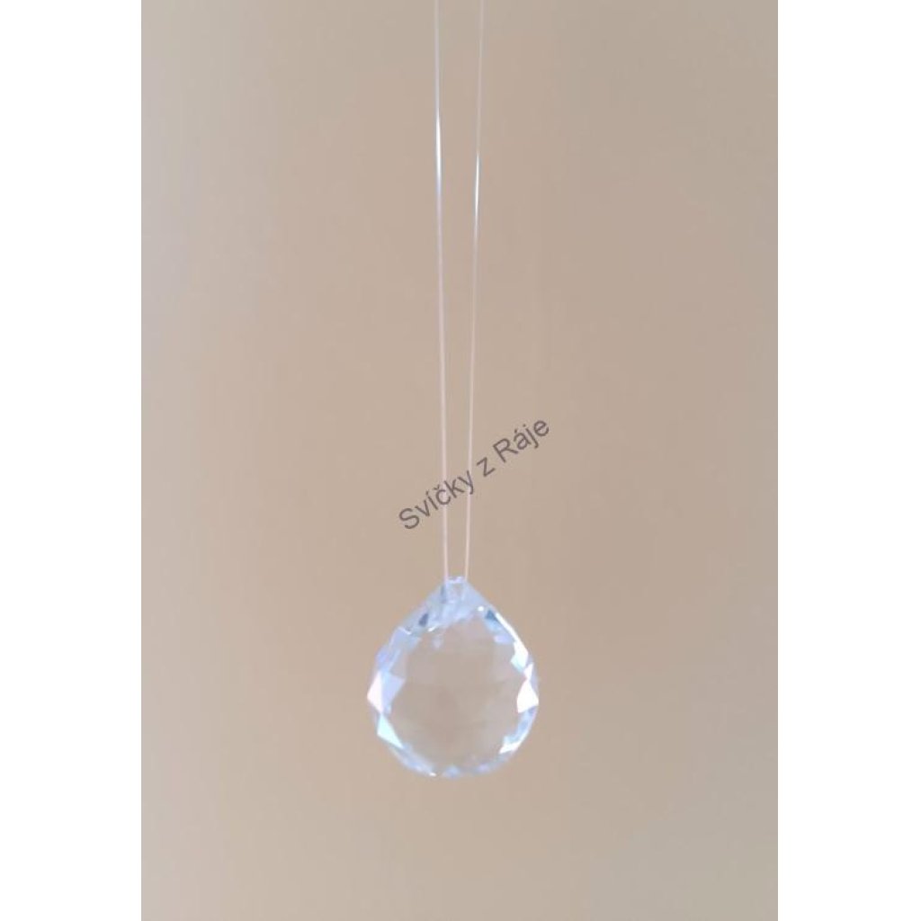 Křišťálová kapka 2 cm