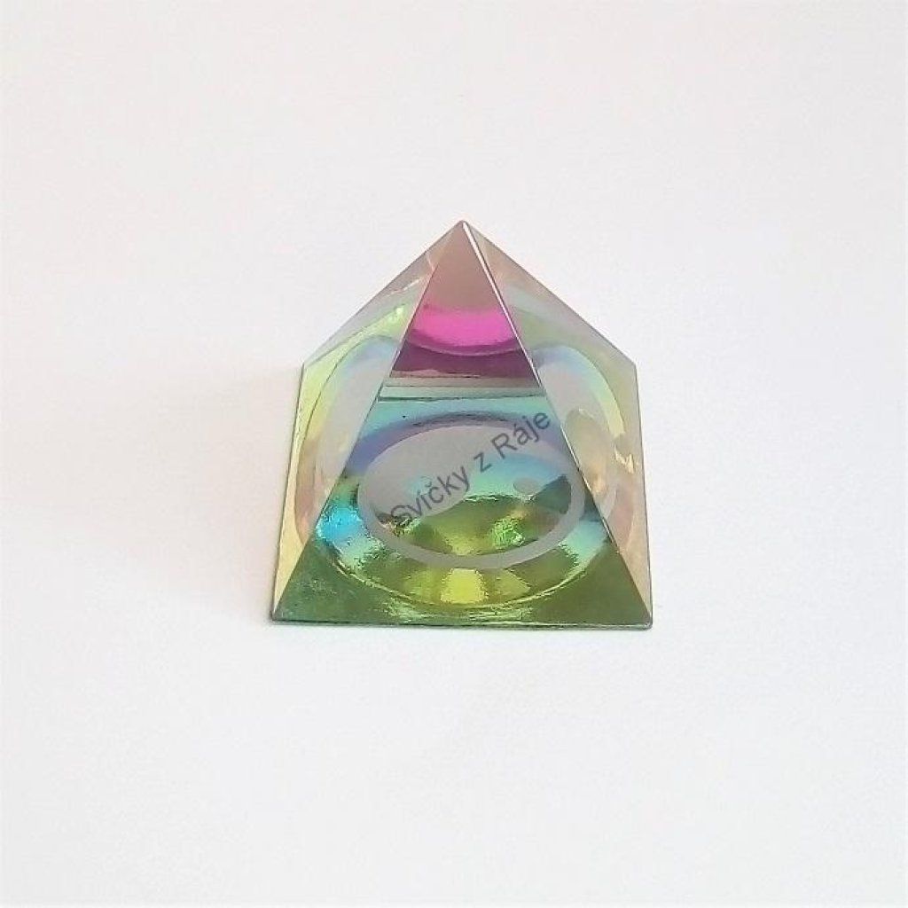 Pyramida jin-jang 4 cm