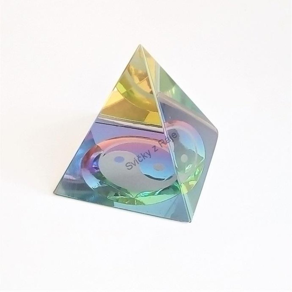 Pyramida jin-jang 5 cm