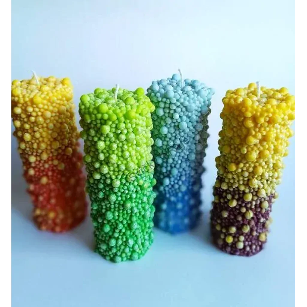 Svíčka diamant bublinky
