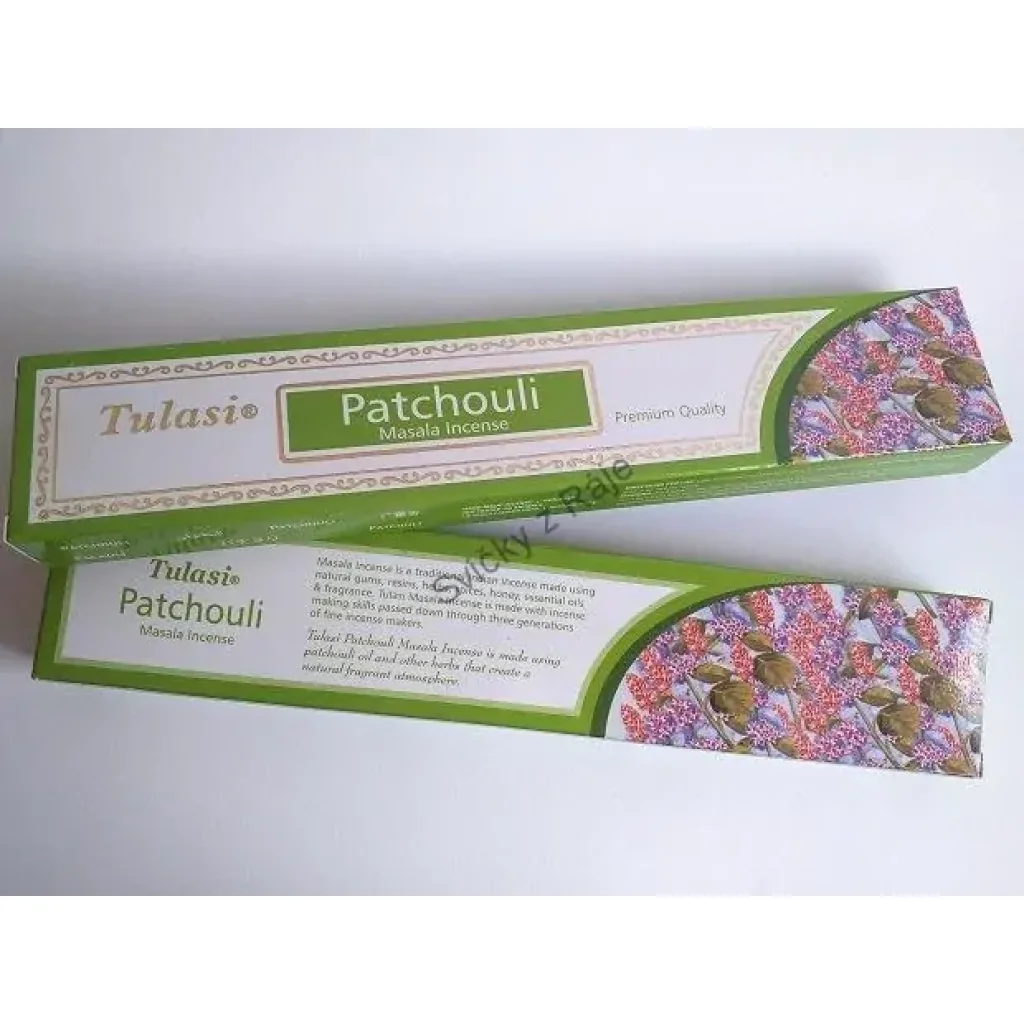 Tulasi indické vonné tyčinky Premium PATCHOULI (Pačuli)