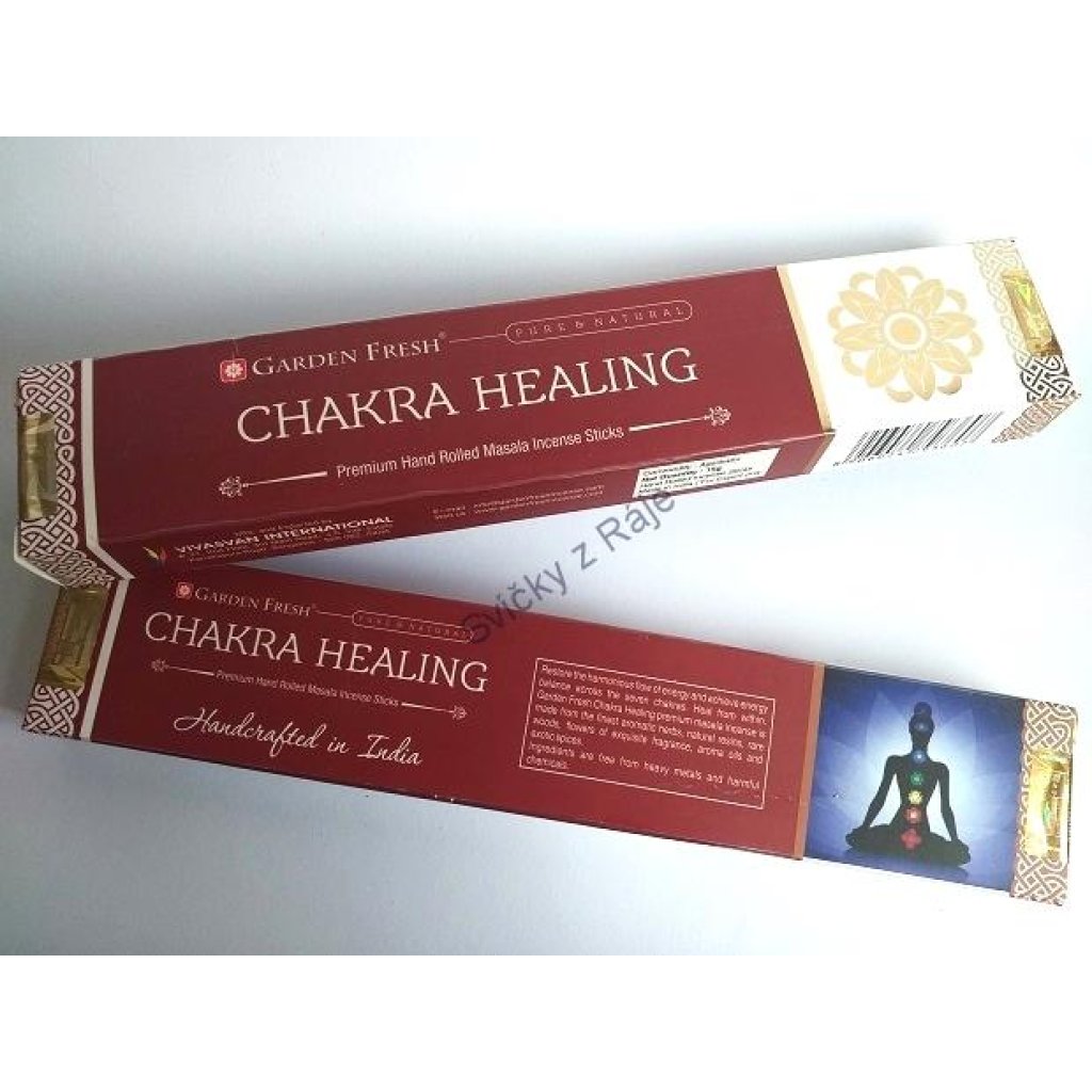 Vonné tyčinky Garden Fresh CHAKRA HEALING