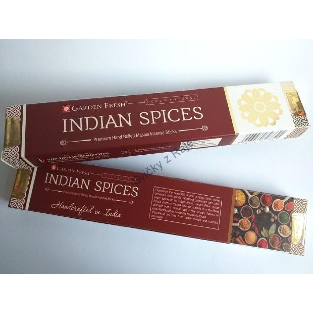 Vonné tyčinky Garden Fresh INDIAN SPICES