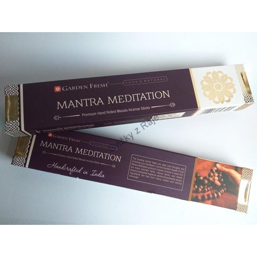 Vonné tyčinky Garden Fresh MANTRA MEDITATION
