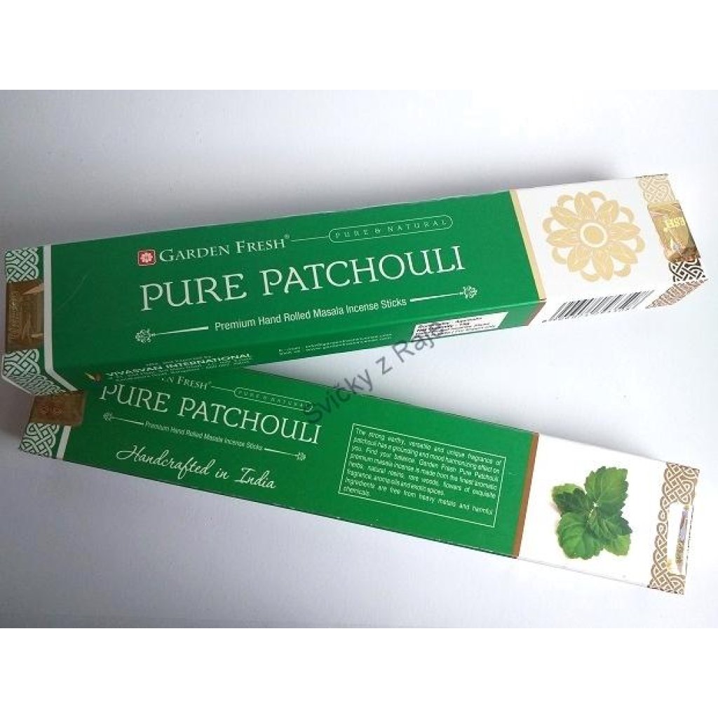 Vonné tyčinky Garden Fresh PURE PATCHOULI