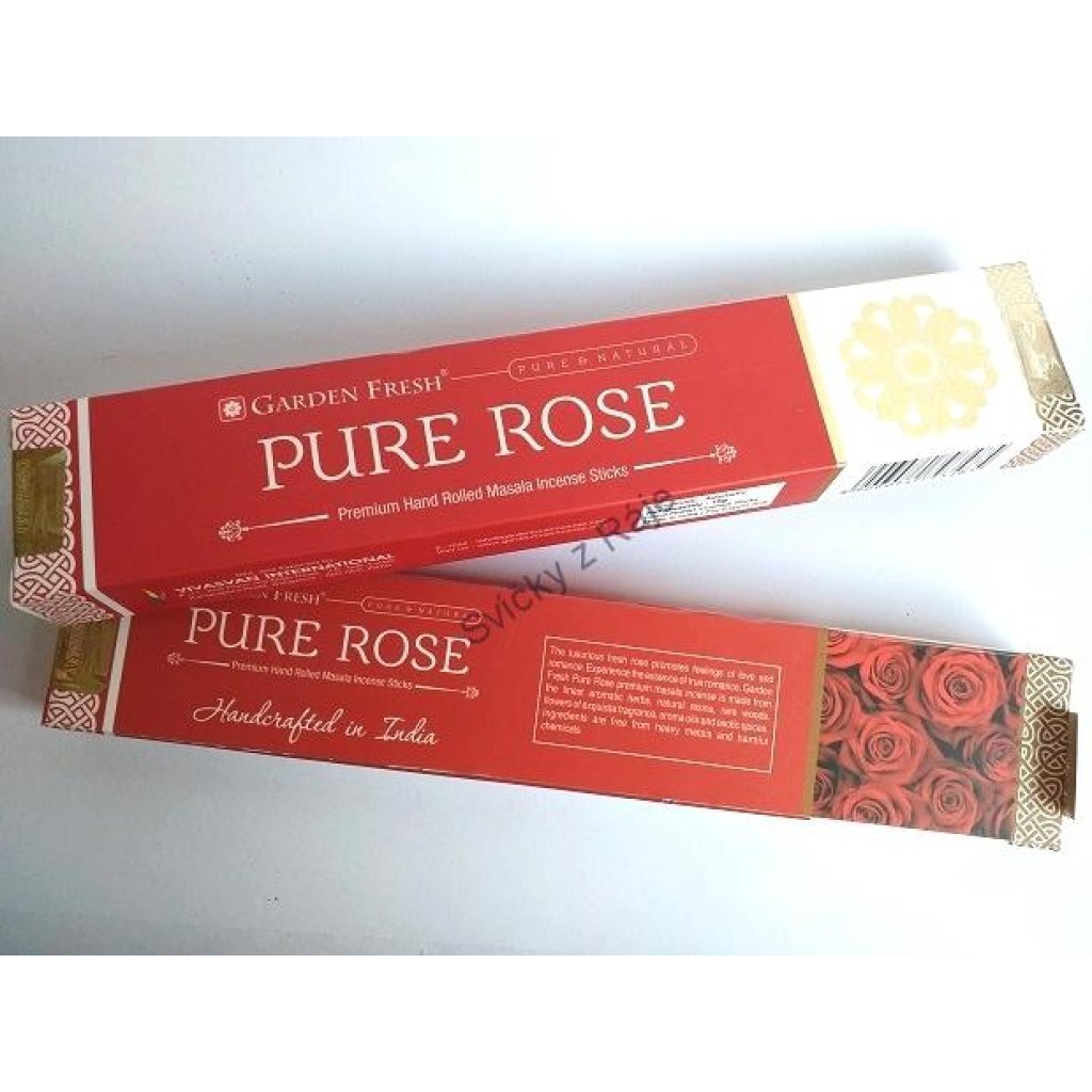 Vonné tyčinky Garden Fresh PURE ROSE