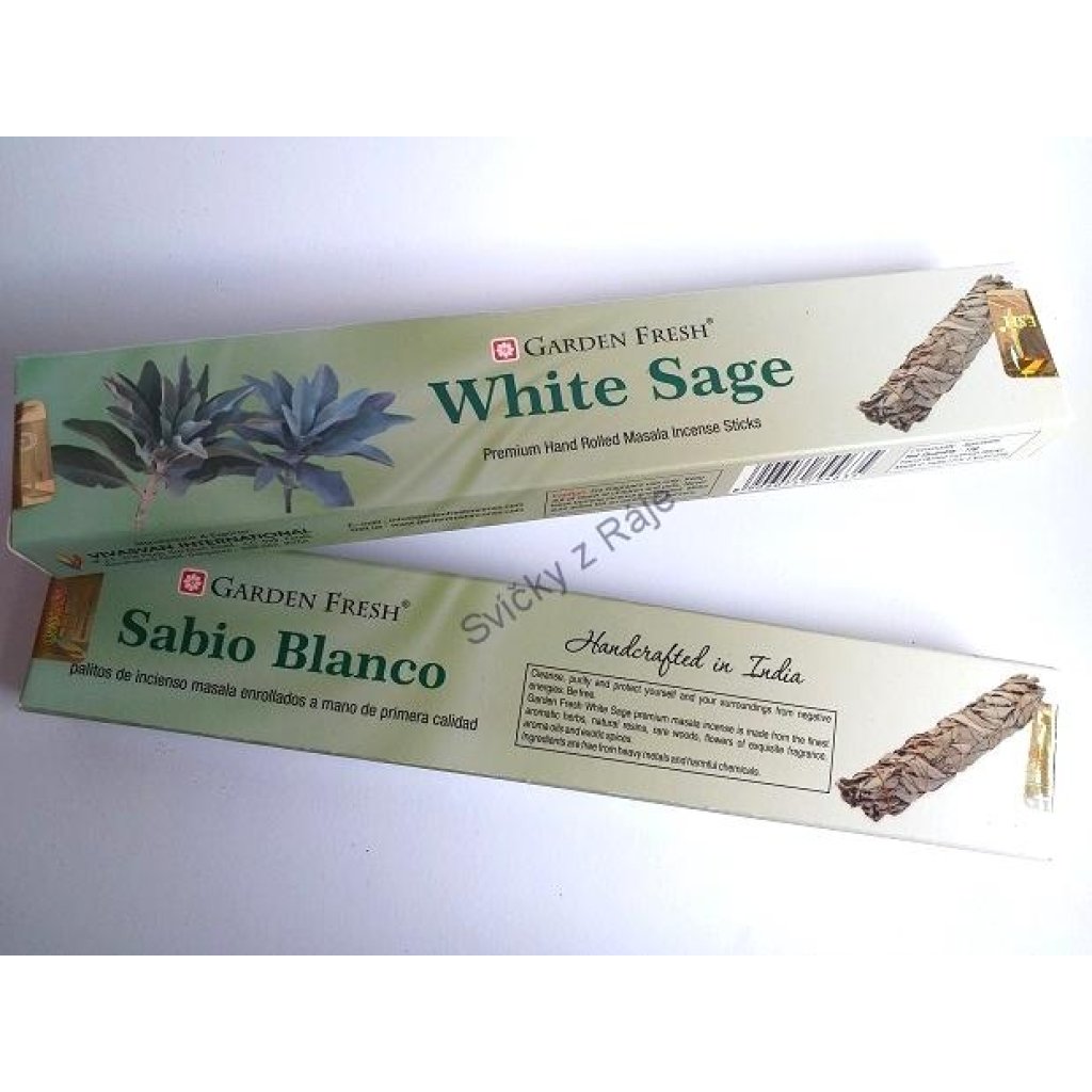 Vonné tyčinky Garden Fresh White Sage