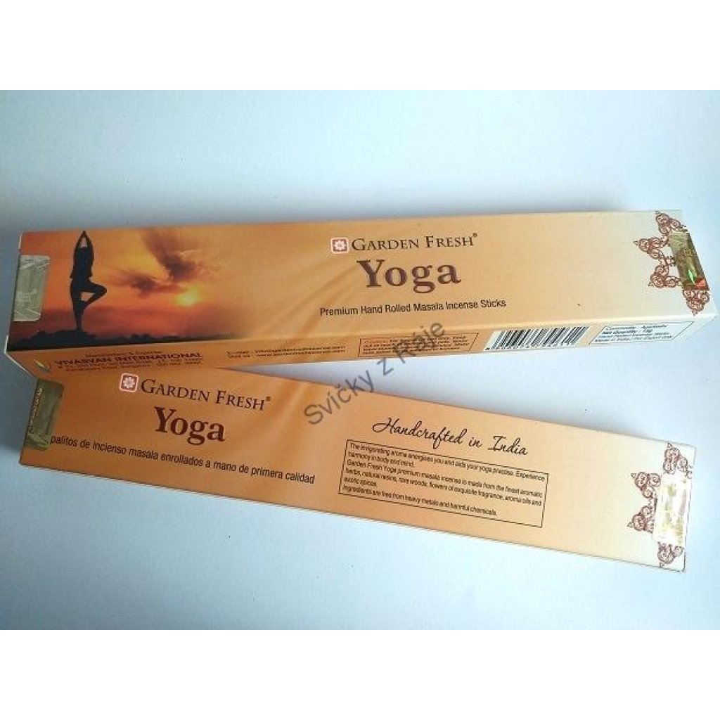 Vonné tyčinky Garden Fresh YOGA