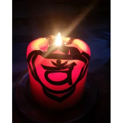 Čakrová svíčka 1. čakra
