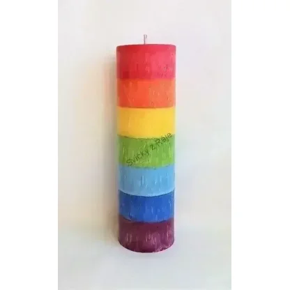 Čakrová svíčka XXL