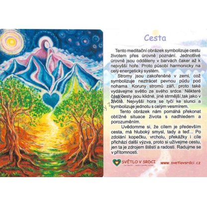 Cesta lásky - harmonizační obrázek